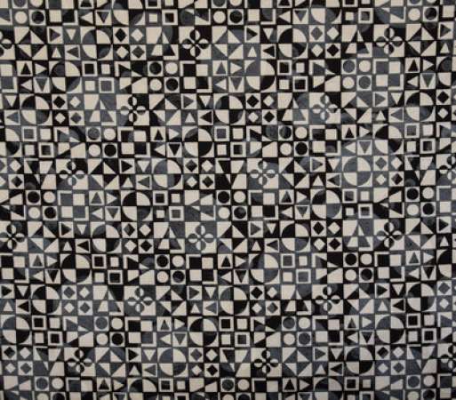 Black and White Musical Geometrie