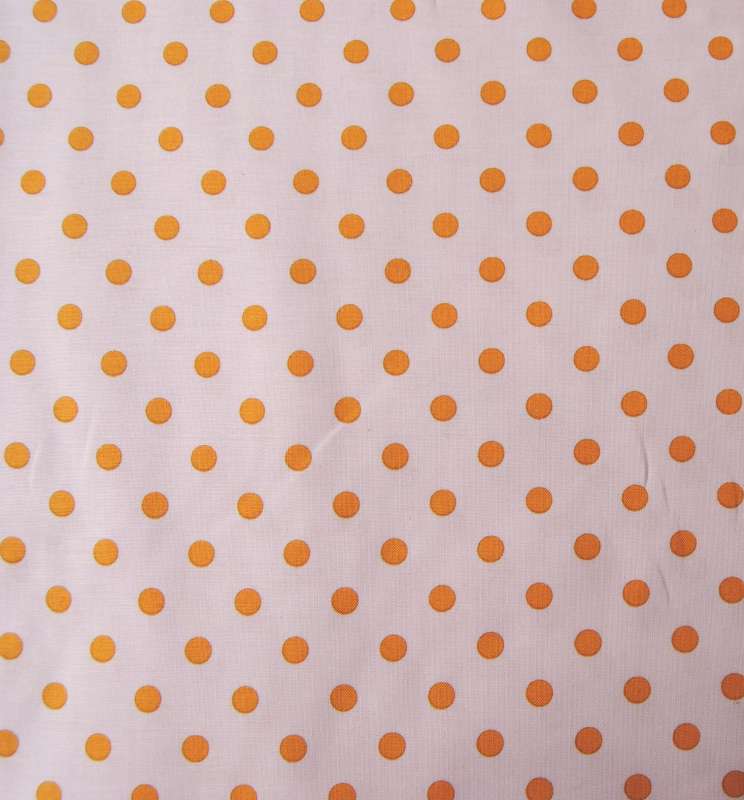 Little House Polka orange