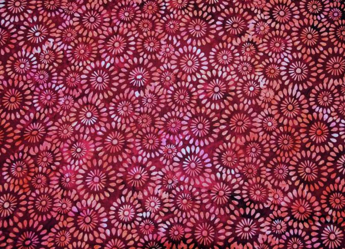 Bali Blumen Rot