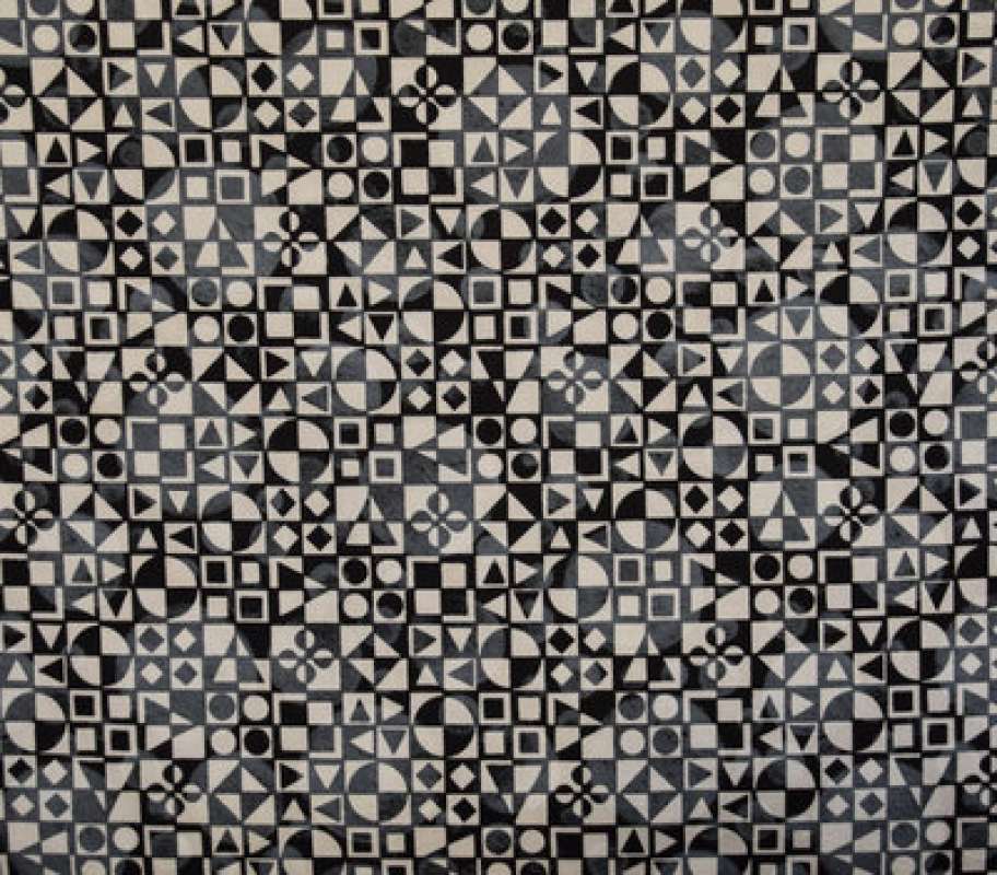 Black and White Musical Geometrie