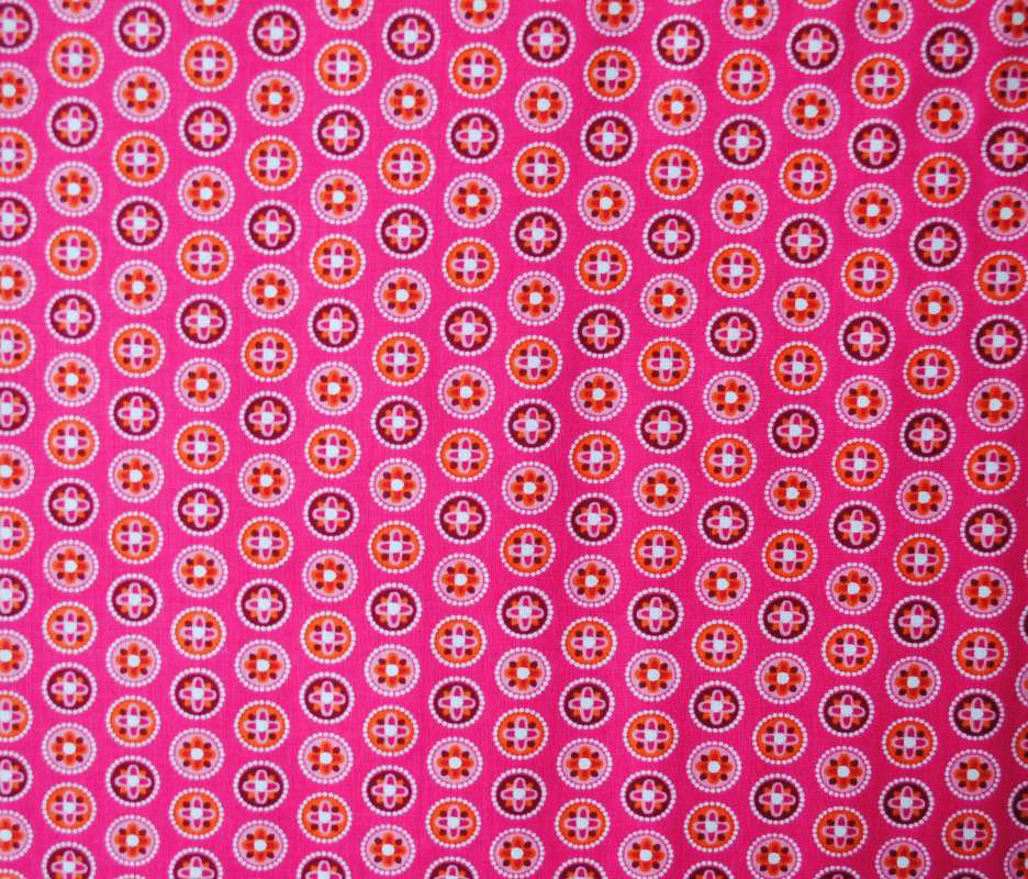 Palm Court Dots pink