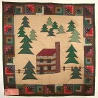 Log Cabin Quilt